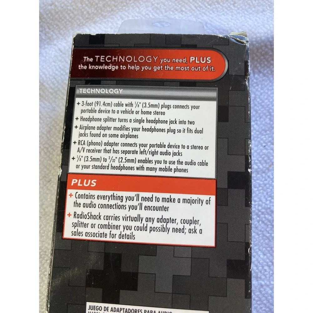 New RadioShack 4201039, 3.5mm 1/8